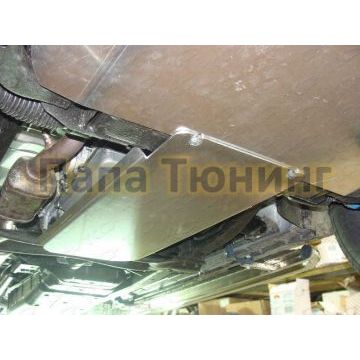 Защита коробки передач ТСС алюминий 4 мм для SsangYong Kyron 2007-2015