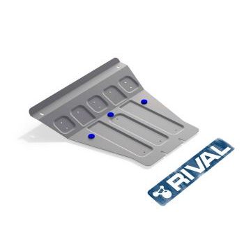 Защита картера Rival для 2,0D и 2,3 алюминий 4 мм для SsangYong Kyron 2007-2015