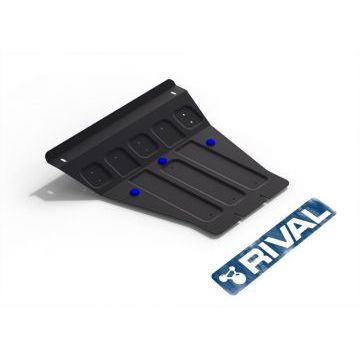 Защита картера Rival для 2,0D и 2,3 сталь 2 мм для SsangYong Kyron 2007-2015