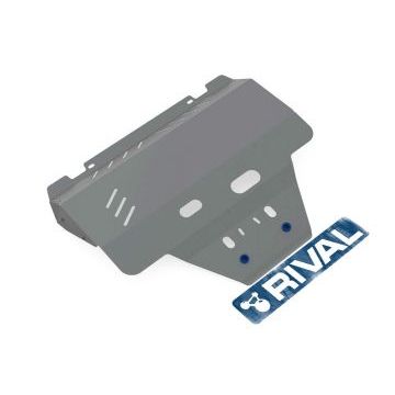 Защита картера Rival увеличенная для 2,0 и 2,5 АКПП алюминий 4 мм для Subaru Forester 2013-2018