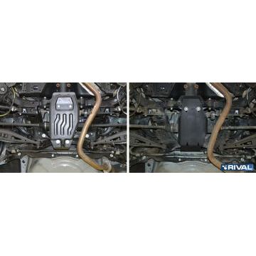 Защита редуктора Rival сталь 2 мм для Subaru Outback, V - все 2009-