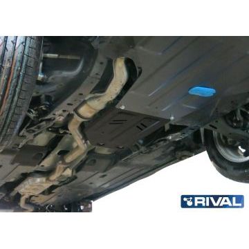 Защита КПП сталь Rival для Subaru Outback, V - 2.5 2017-/Subaru Outback, V - 2.5 2014-2018/Subaru Legacy, V - 2.5 2019-