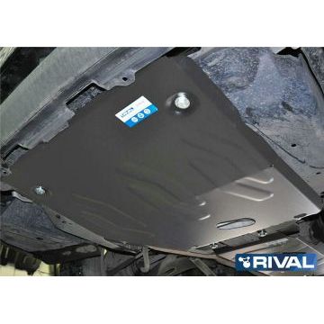 Защита картера Rival для АКПП алюминий 4 мм для Subaru XV 2011-2017