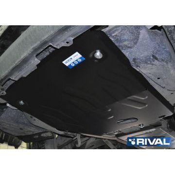 Защита картера Rival для АКПП сталь 2 мм для Subaru XV 2011-2017