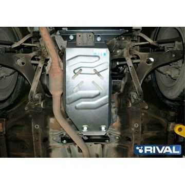 Защита КПП Rival для АКПП алюминий 4 мм для Subaru XV 2011-2017