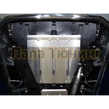 Защита картера ТСС алюминий 4 мм для Subaru XV 2017- Защита картера ТСС алюминий 4 мм для Subaru XV 2017-