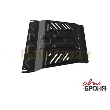 Защита КПП сталь АвтоБроня для Suzuki Grand Vitara, V - все 2005-2012/Suzuki Grand Vitara, V - все 2012-2015