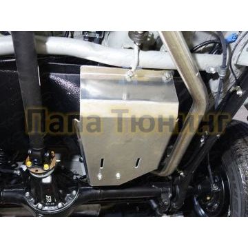 Защита бака ТСС алюминий 4 мм для Suzuki Jimny 2012-2018 Защита бака ТСС алюминий 4 мм для Suzuki Jimny 2012-2018