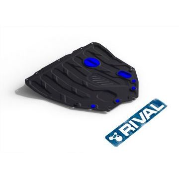 Защита картера + КПП Rival сталь 2 мм для Suzuki SX4, V - 1.6 2013-2016