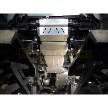 Комплект защиты ТСС: радиатор, картер, КПП, РК, бак, алюминий 4 мм для Toyota Fortuner 2017- Комплект защиты ТСС: радиатор, картер, КПП, РК, бак, алюминий 4 мм для Toyota Fortuner 2017-