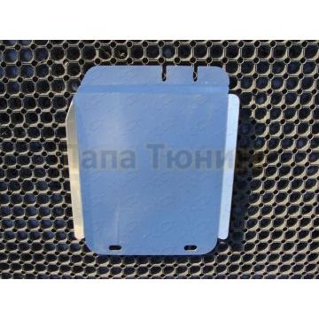 Защита раздаточной коробки (алюминий) 4мм ТСС для Toyota Hilux 2010-2015/Toyota Hilux 2015- / Toyota Hilux Exclusive 2018-