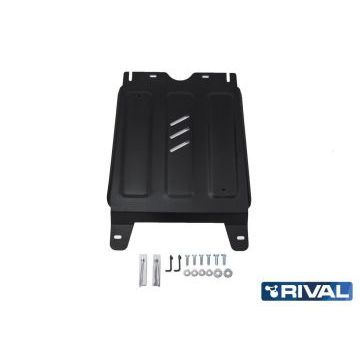 Защита КПП Rival сталь 2 мм для Toyota Fortuner, V - 2.8d; 2.7; полный привод 2017-