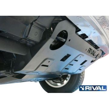 Защита радиатора + картера Rival сталь 2 мм для Toyota Fortuner, V - 2.8d; 2.7; полный привод 2017-