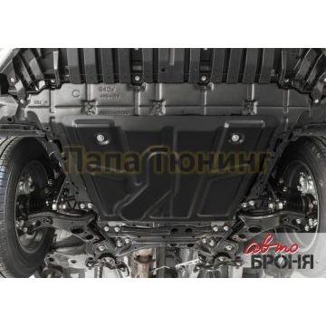 Защита картера + КПП сталь АвтоБроня для Toyota Rav4, V - кроме 2.5 2013-2015/Toyota Rav4, V - кроме 2.5 2010-2013/Toyota Rav4, V - кроме 2.5 2015-2019