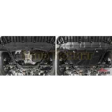 Защита картера + КПП сталь АвтоБроня для Toyota Rav4, V - кроме 2.5 2013-2015/Toyota Rav4, V - кроме 2.5 2010-2013/Toyota Rav4, V - кроме 2.5 2015-2019