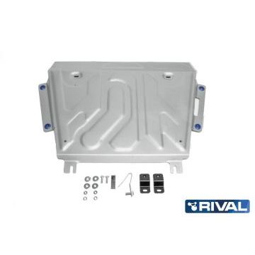 Защита картера и КПП Rival увеличенная для всех кроме 2,5 алюминий 4 мм для Toyota RAV4 2010-2019