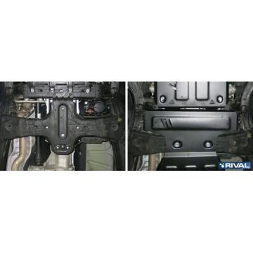 Защита КПП Rival для 2,0D сталь 2 мм для Volkswagen Amarok 2016-