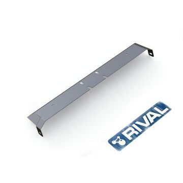 Защита заднего бампера алюминий 4 мм Rival для Volkswagen Amarok, V - 2.0d 2010-2016/Volkswagen Amarok, V - 2.0d 2016-