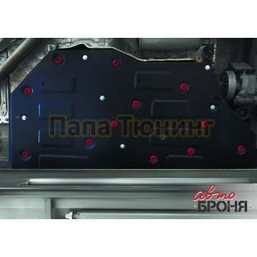 Защита топливного бака Автоброня для 2,0 сталь 2 мм на 4х4 для Volkswagen Teramont 2018-