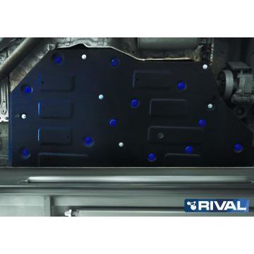 Защита топливного бака Rival для 2,0 cталь 2 мм на 4х4 для Volkswagen Teramont 2018-