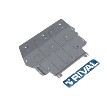 Защита картера и КПП Rival для всех кроме 1,4 алюминий 4 мм для Volkswagen Tiguan 2007-2016