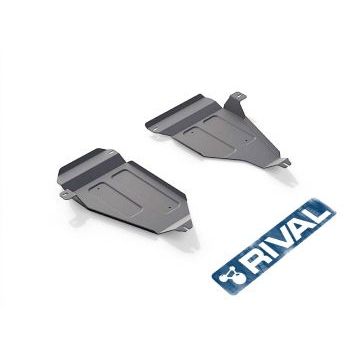 Защита топливного бака Rival для 2,0 и 2,0D алюминий 4 мм для Volkswagen Tiguan 2011-2016