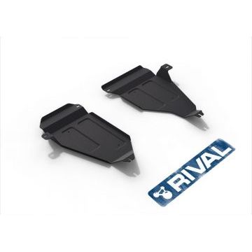 Защита топливного бака Rival для 2,0 и 2,0D сталь 2 мм на 4х4 для Volkswagen Tiguan 2011-2016