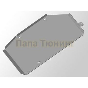 Защита бака (алюминий) 4мм ТСС для Volkswagen Touareg /R-Line/2010/2014- Защита бака (алюминий) 4мм ТСС для Volkswagen Touareg /R-Line/2010/2014-