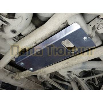 Защита заднего редуктора (алюминий) 4мм ТСС для Volkswagen Touareg /R-Line/2010/2014- Защита заднего редуктора (алюминий) 4мм ТСС для Volkswagen Touareg /R-Line/2010/2014-