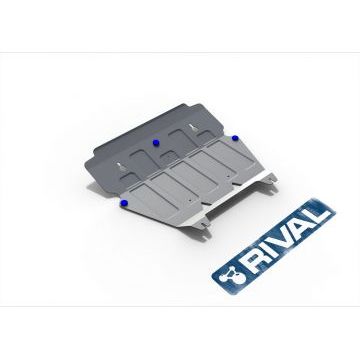 Защита картера + КПП алюминий 4 мм RIVAL для Volvo XC90, V - 2.5; 2.4d 2007-2015 Защита картера + КПП алюминий 4 мм RIVAL для Volvo XC90, V - 2.5; 2.4d 2007-2015