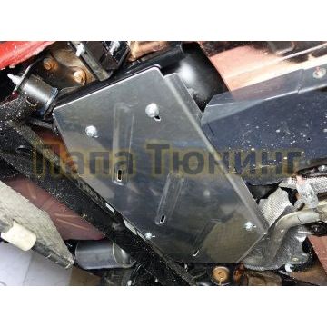 Защита бака (алюминий) 4мм ТСС для Lada XRAY 2016-/Renault Arkana 2019-/Renault Logan Stepway 2019- Защита бака (алюминий) 4мм ТСС для Lada XRAY 2016-/Renault Arkana 2019-/Renault Logan Stepway 2019-