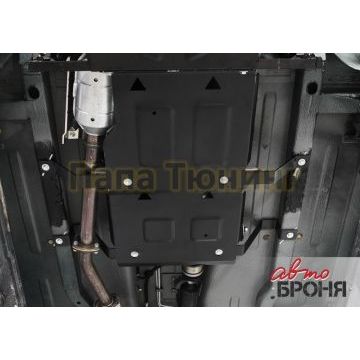 Защита КПП и РК Автоброня сталь 2 мм на 4х4 для Нива ВАЗ 2121 2001-