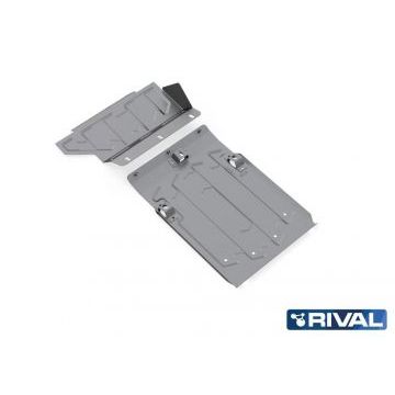 Защита картера Rival алюминий 4 мм из 2-х частей для Нива ВАЗ 2121/2131 2001-