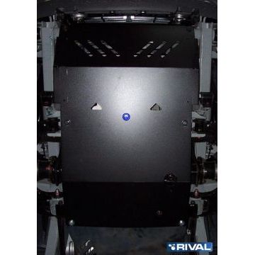 Защита радиатора + картера Rival сталь 2 мм для TAGAZ Tager, V - 2.3; 2.6d; 2.9d; 3.2 2008-2013