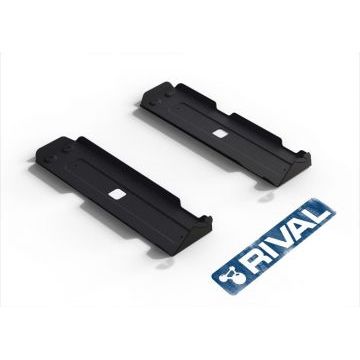 Защита топливного бака Rival сталь 3 мм из 2-х частей для УАЗ Патриот 2005-2014