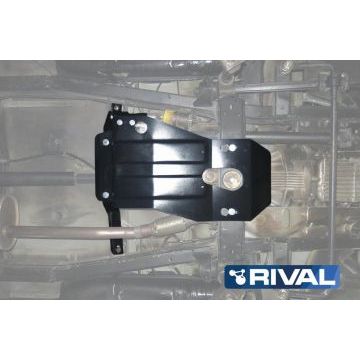 Защита КПП и РК Rival сталь 3 мм для УАЗ Патриот 2014-