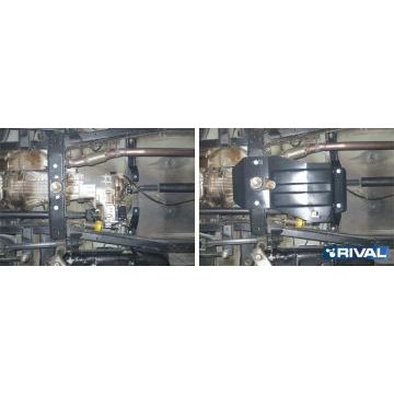 Защита КПП и РК Rival сталь 3 мм для УАЗ Патриот 2014-