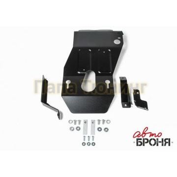 Защита КПП + РК сталь 2 мм АвтоБРОНЯ для UAZ Patriot, V - все 2014-2016/UAZ Patriot, V - все, МКПП 2016-
