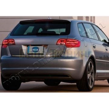 Накладка на нижнюю кромку крышки багажника 1 штука Omsa_Line для Audi A3 2012-