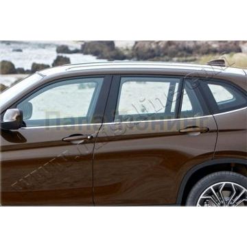 Нижние молдинги стекол 6 частей Omsa_Line для BMW X1 2009-2011