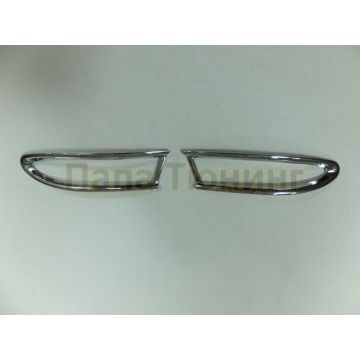 Накладки на задние противотуманные фары OEM Tuning для BMW X3 2010-