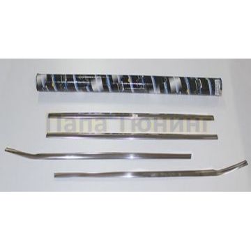 Нижние молдинги стекол 4 части Omsa_Line для BMW X6 2008-2011