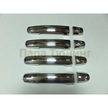Накладки на 4 дверные ручки Omsa_Line для Chery Tiggo T11 2005-2014