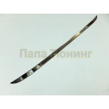 Накладка на нижнюю кромку крышки багажника 1 штука Omsa_Line для Chevrolet Cruze 2009-2012