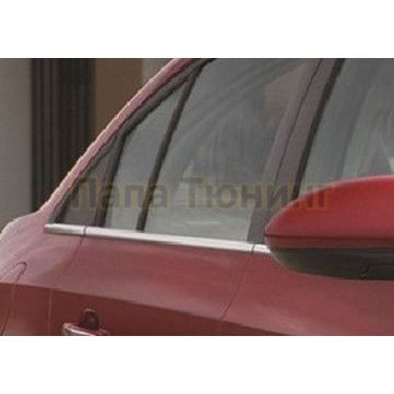 Нижние молдинги стекол 6 частей Omsa_Line для Chevrolet Cruze 2009-2012