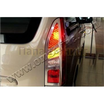 Окантовка на стопы 2 части Omsa_Line для Citroen Berlingo/Peugeot Partner 2011-
