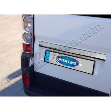Накладка над номером на крышку багажника Omsa_Line для Peugeot Boxer/Citroen Jumper/Fiat Ducato 2006-2014