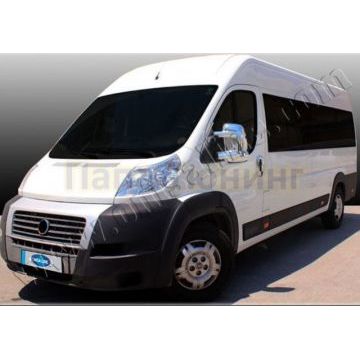 Накладки на зеркала 2 части Omsa_Line для Peugeot Boxer/Citroen Jumper/Fiat Ducato 2006-2014