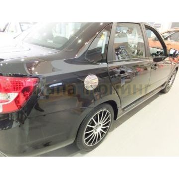 Накладка на лючок бензобака Omsa_Line для Lada Kalina/Granta/Datsun on-DO 2011-