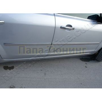 Накладка на молдинг дверной 4 части Omsa_Line для Ford Focus 2/Ford C-max 2005-2011